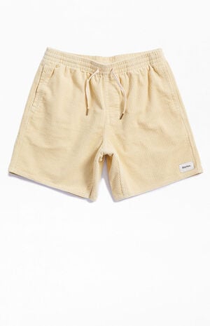 Vanilla Cord Jam Shorts image number 1