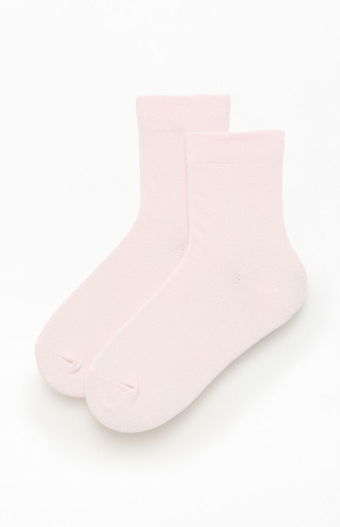 John Galt Pink Ankle Socks
