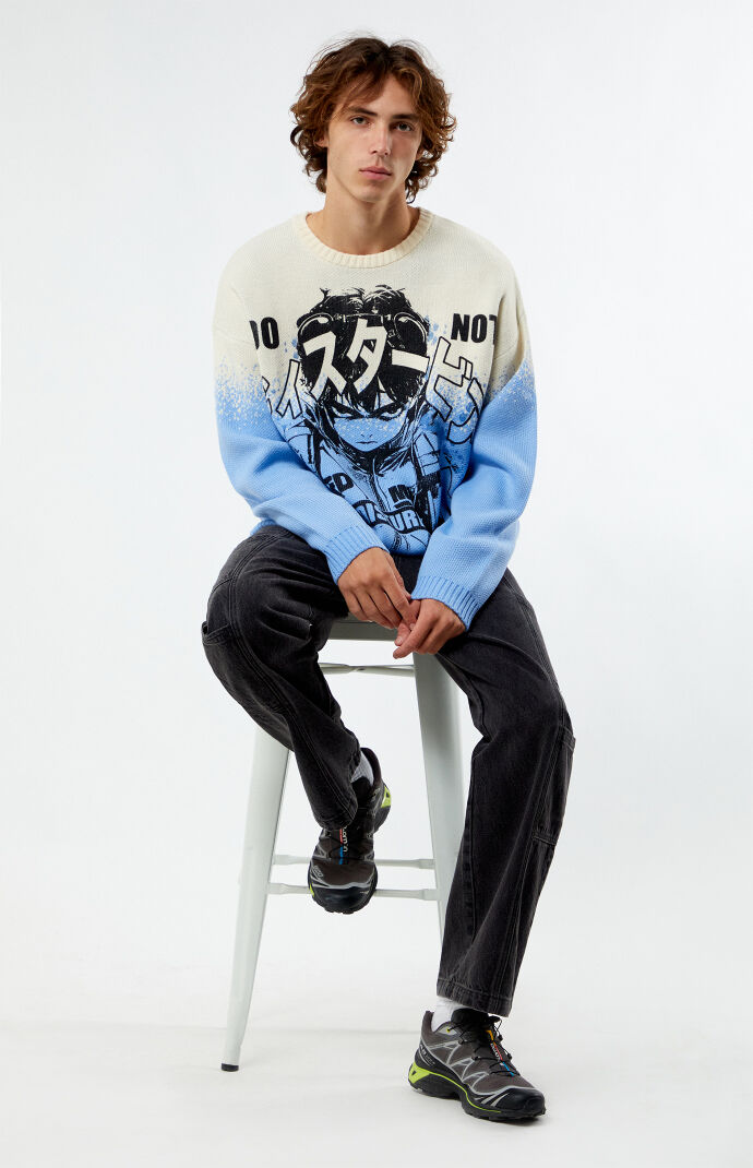 Pacsun Do Not Disturb Cropped Sweater | PacSun