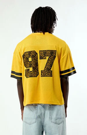 Lace Ventura Cropped Football Jersey image number 5
