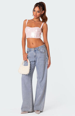 Glitzy Sequin Corset image number 2