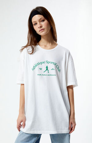 Athletique Sportif Club Oversized T-Shirt image number 1