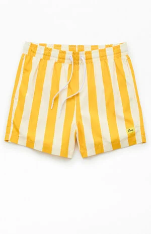 Striped Travel 4.5" Swim Trunks image number 1