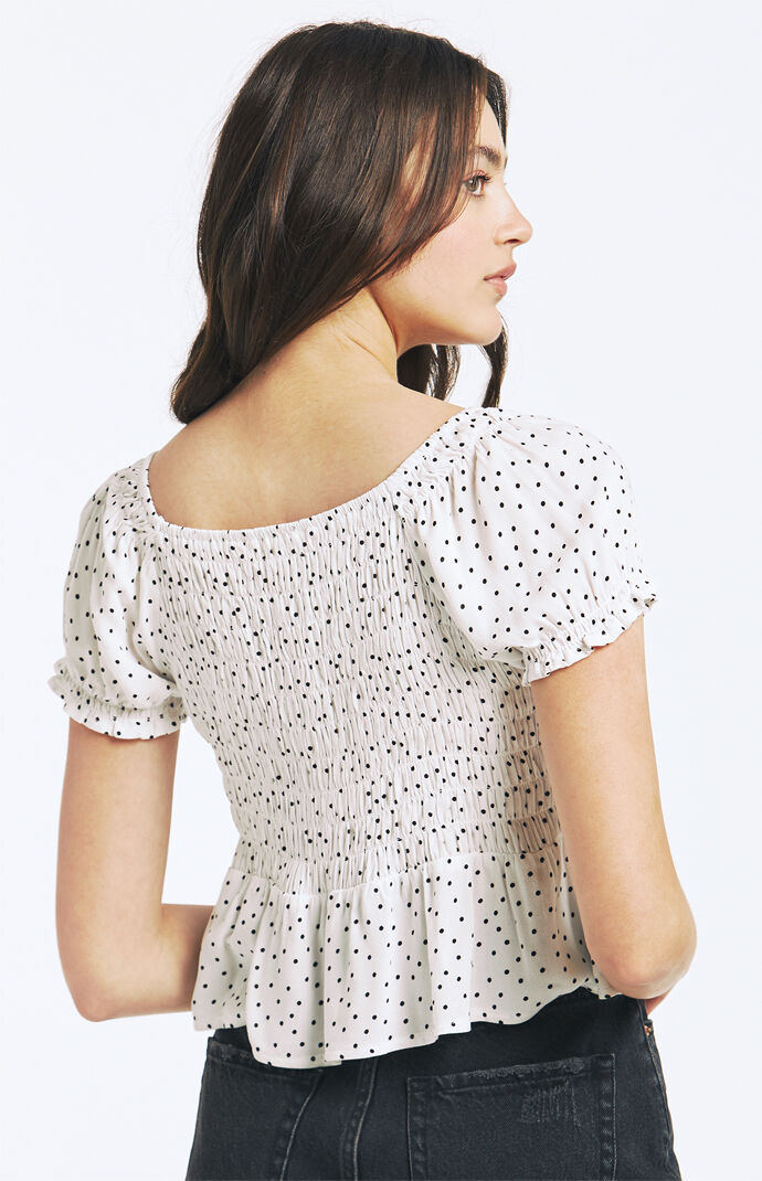 V-Neck Babydoll Top