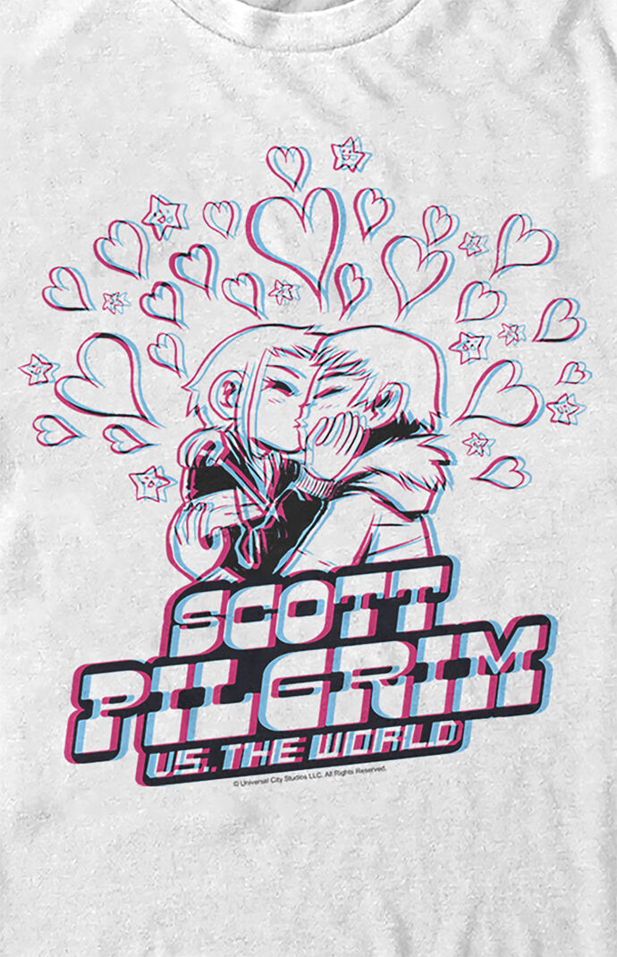 Scott & Ramona 3D Kiss T-Shirt