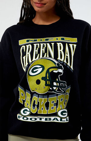Green Bay Packers Helmet Crew Neck Sweatshirt image number 2