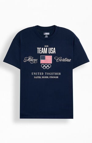 Milano Cortina Team USA United Together T-Shirt image number 1