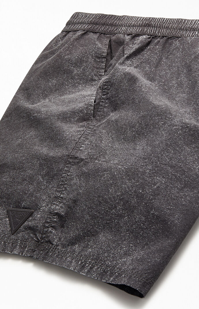 Treated Solid 16" Swim Trunks