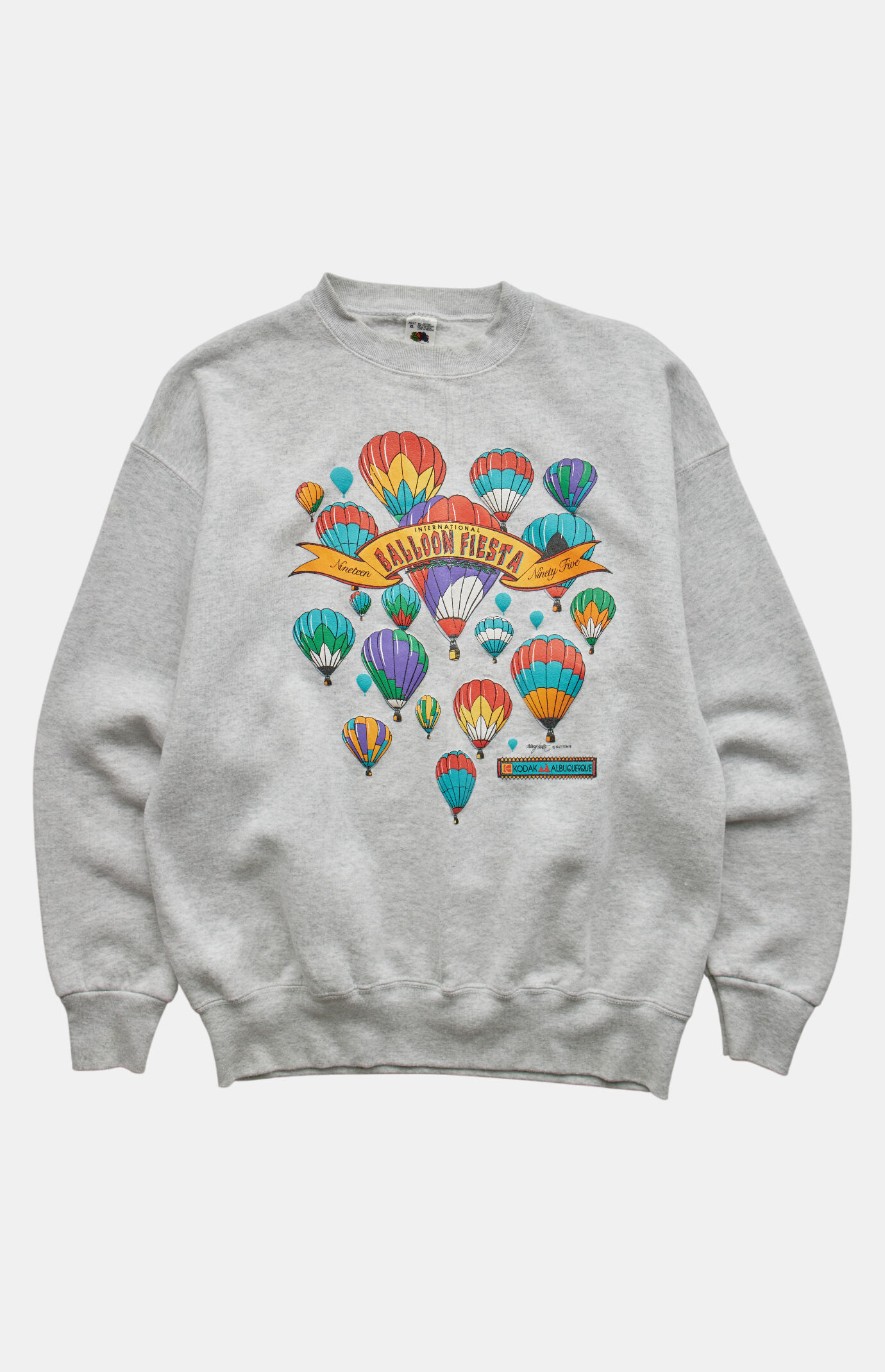PS VINTAGE 90s Hot Air Balloon Crew Neck Sweatshirt
