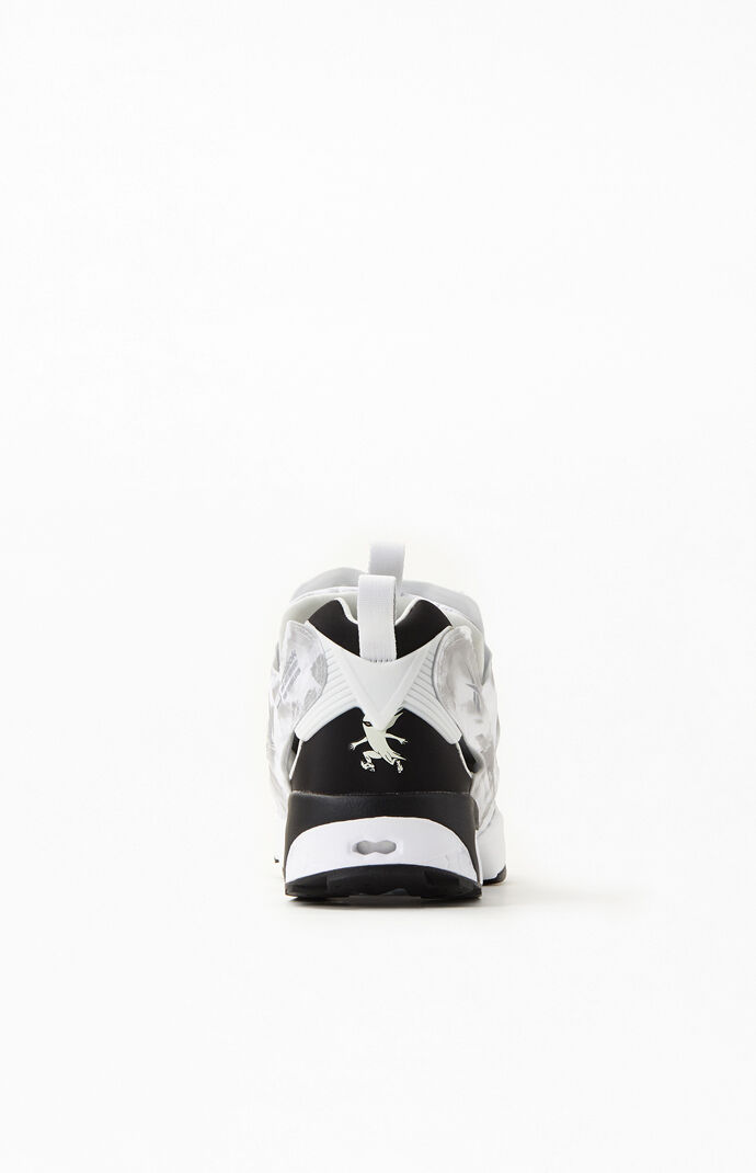 White & Black Instapump Fury OG Shoes