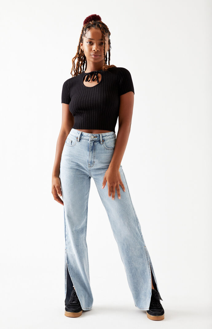 Keyhole Sweater Top