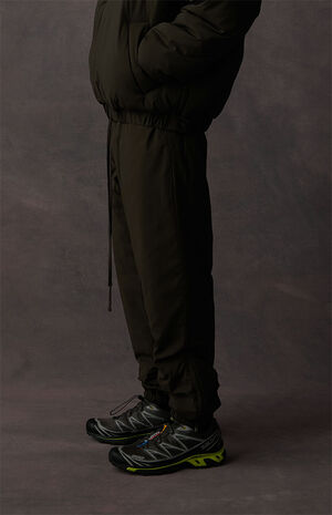 Off Black Track Pants image number 4