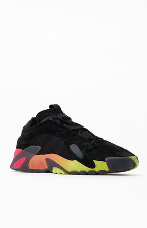 adidas Black & Neon Streetball Shoes | Pacsun