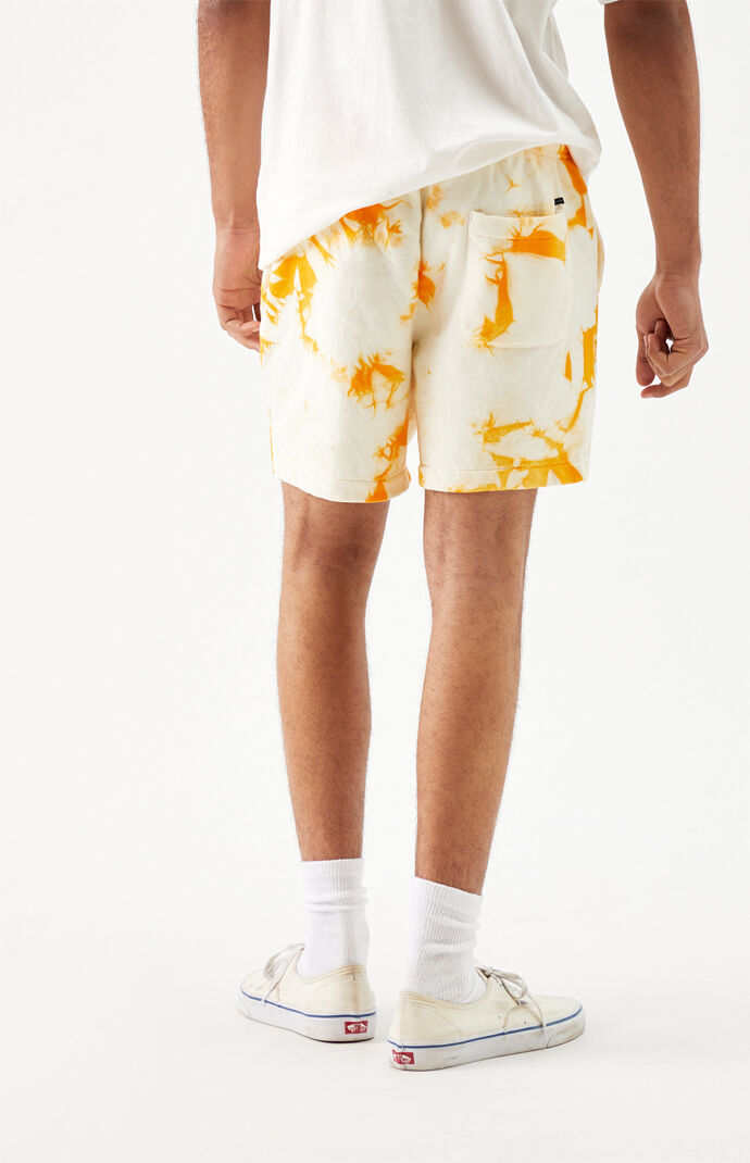 Tie-Dyed Volley Sweat Shorts