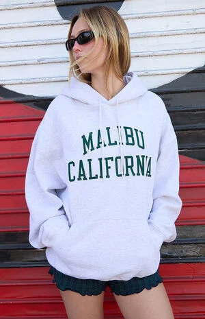 Silver Christy Malibu Oversized Hoodie image number 1