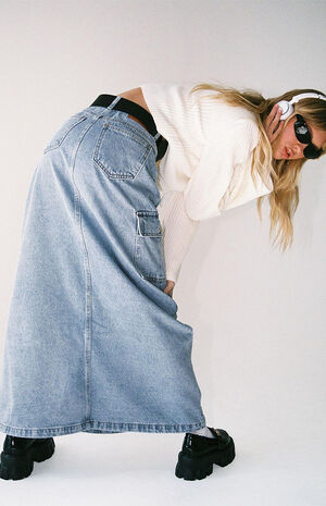 McGuane Denim Midi Skirt image number 4