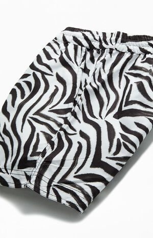 Zebra Stripe&nbsp;15" Swim Trunks image number 4
