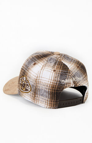 MLB Plaid San Diego Padres Pro Snapback Hat image number 3