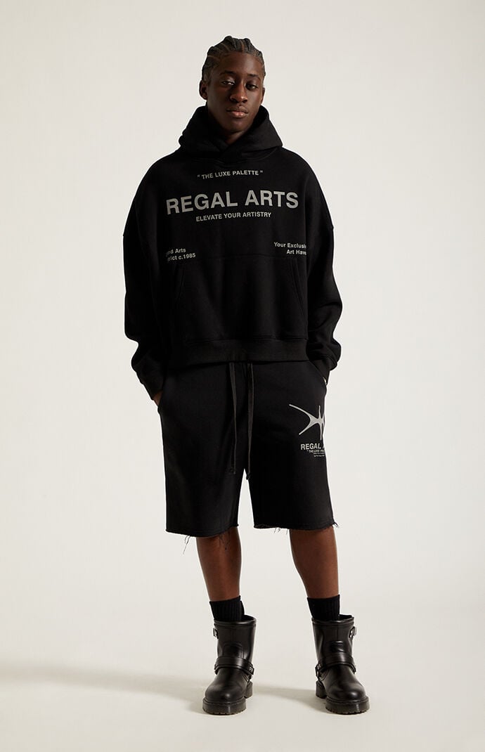 Pacsun Regal Arts Fleece Baggy Sweat Shorts