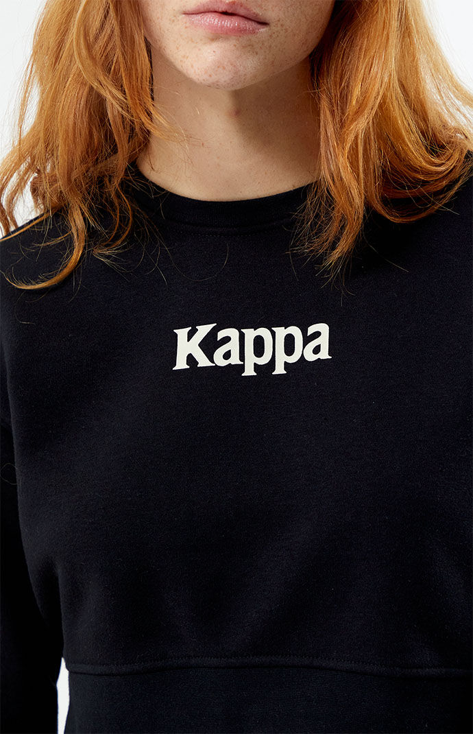Black kappa 2025 sweatshirt