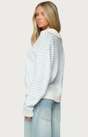 Copenhagen Oversized Striped Sweater image number 3