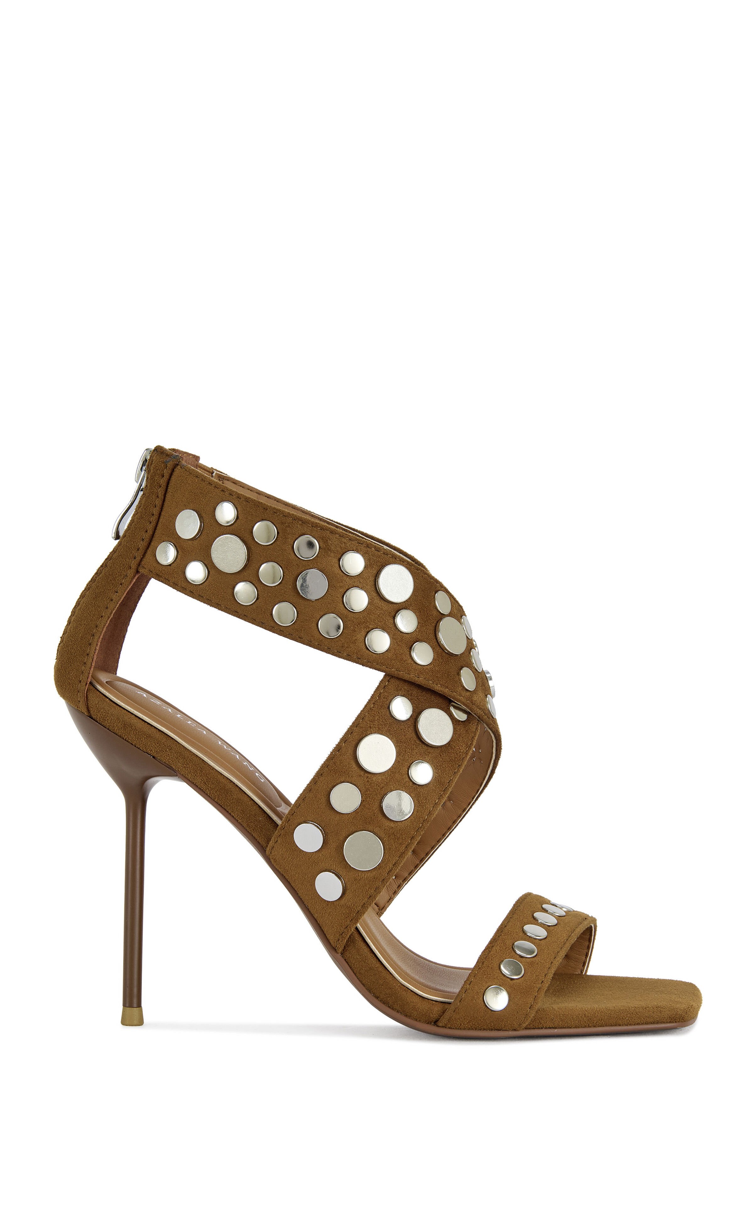 AZALEA WANG Women's Arte Tan Stiletto Sandals