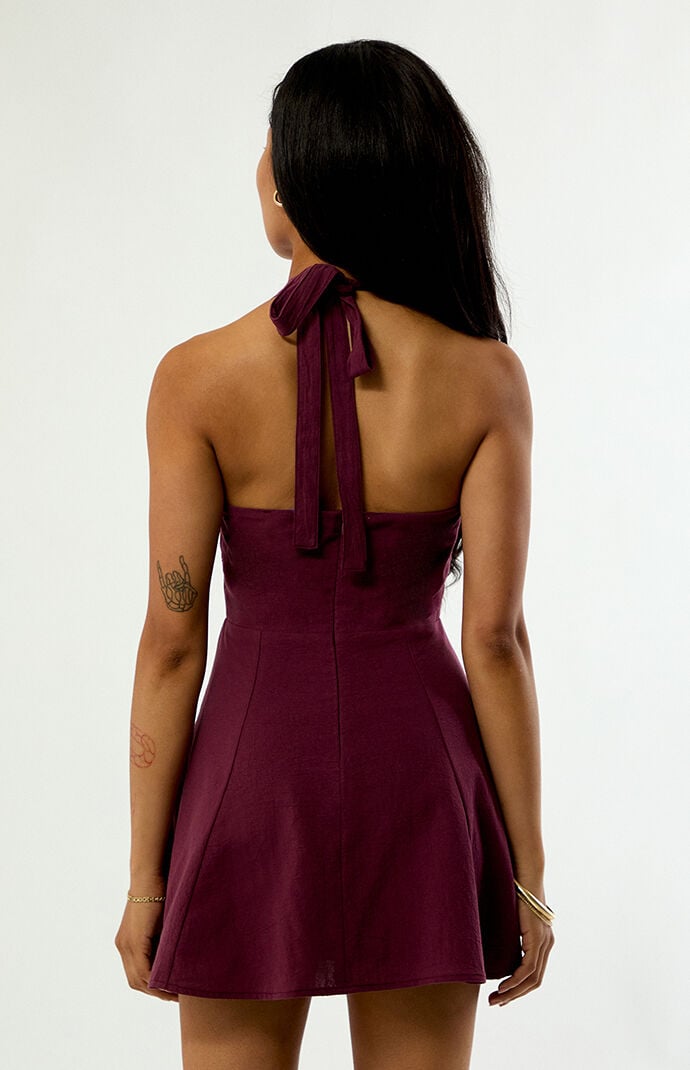 Your Favorite Avery Halter Mini Dress