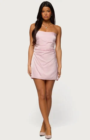 Valeriah Strapless Mini Dress image number 1