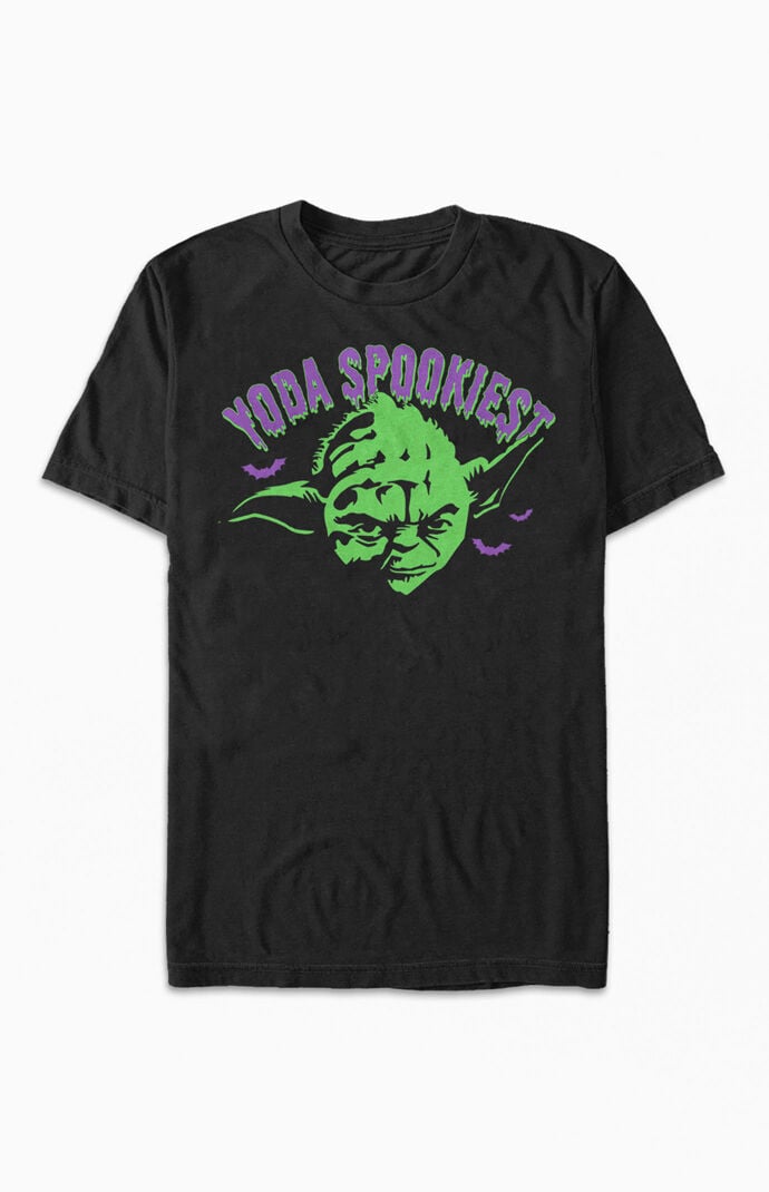 Yoda Spooky Star Wars T Shirt Pacsun