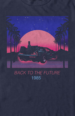 Neon Back To The Future T-Shirt image number 2
