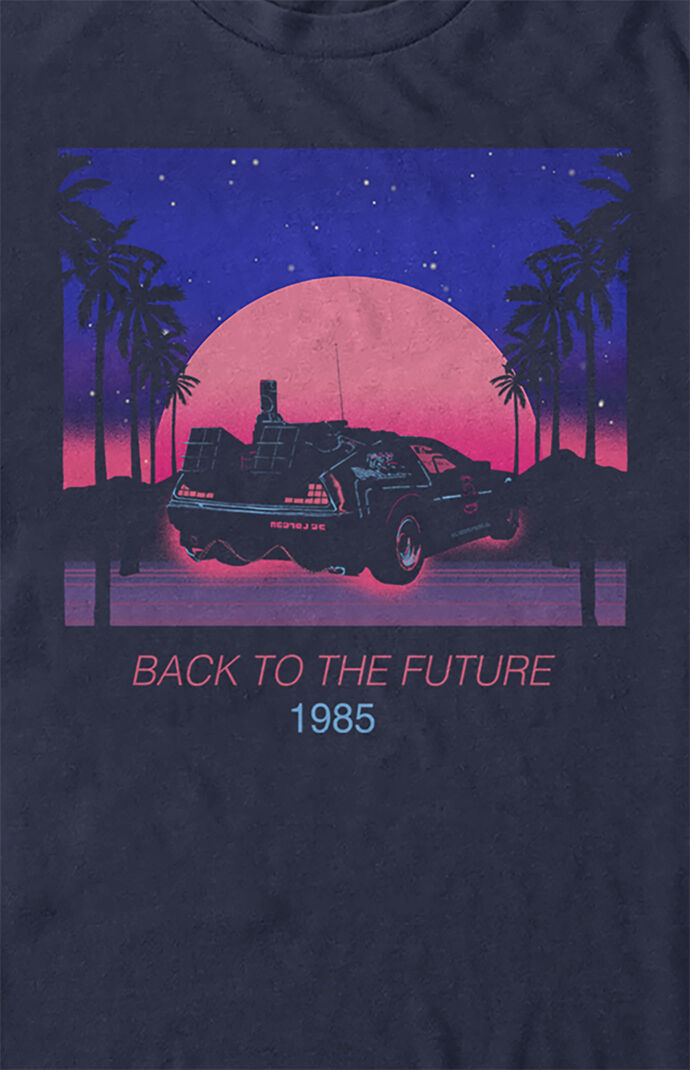 Neon Back To The Future T-Shirt