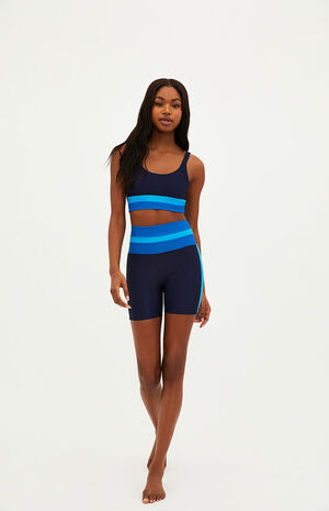 Active Marine Colorblock Samantha Biker Shorts image number 1