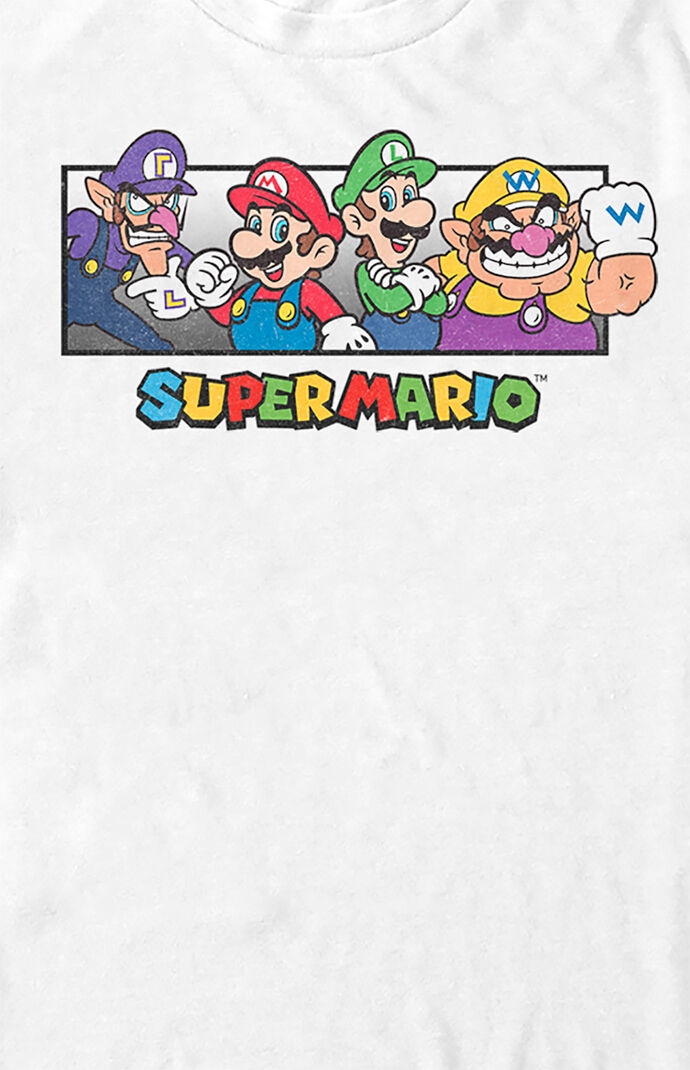 Super Mario Bros Collage T-Shirt