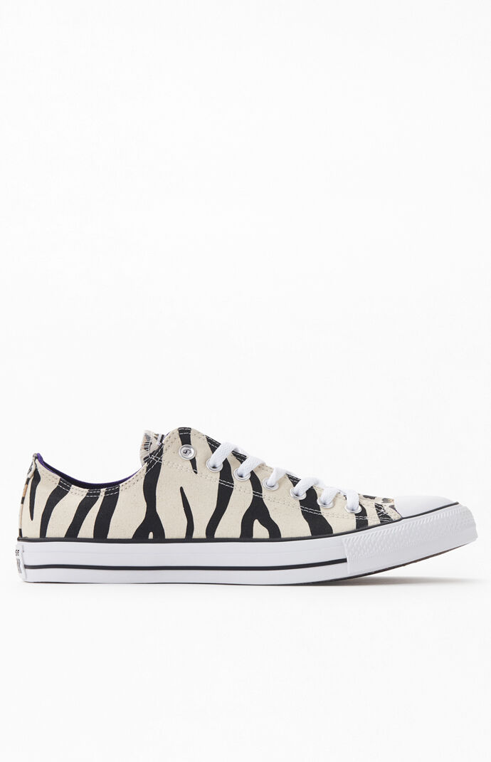 Zebra Chuck Taylor All Star Low Shoes