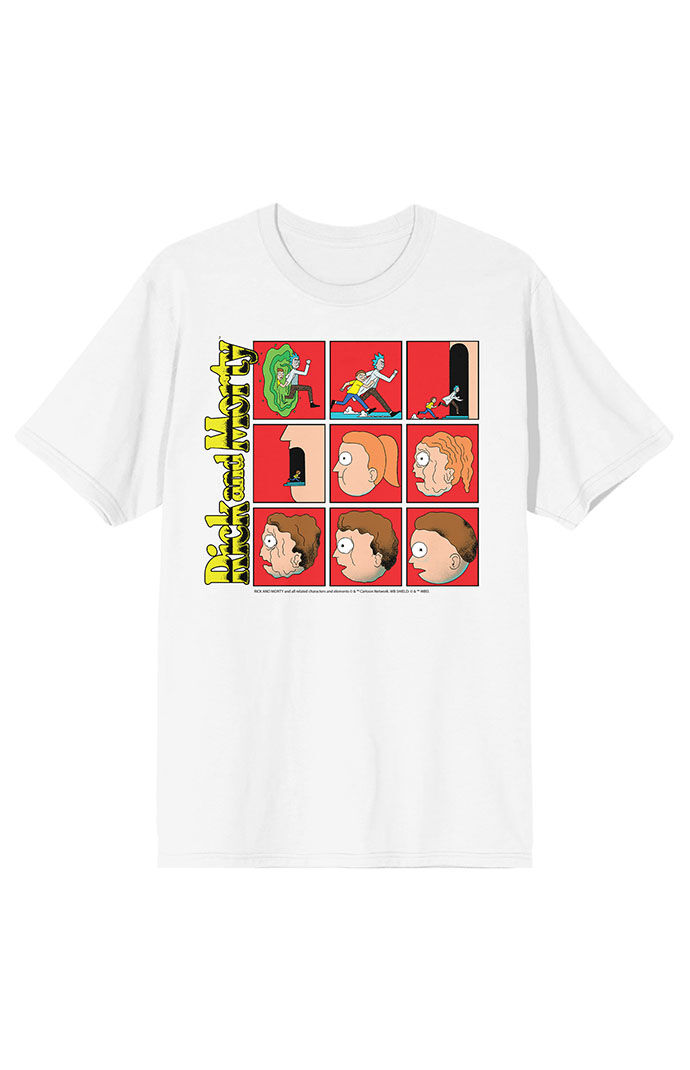 Rick Morty Panel Sequence T Shirt