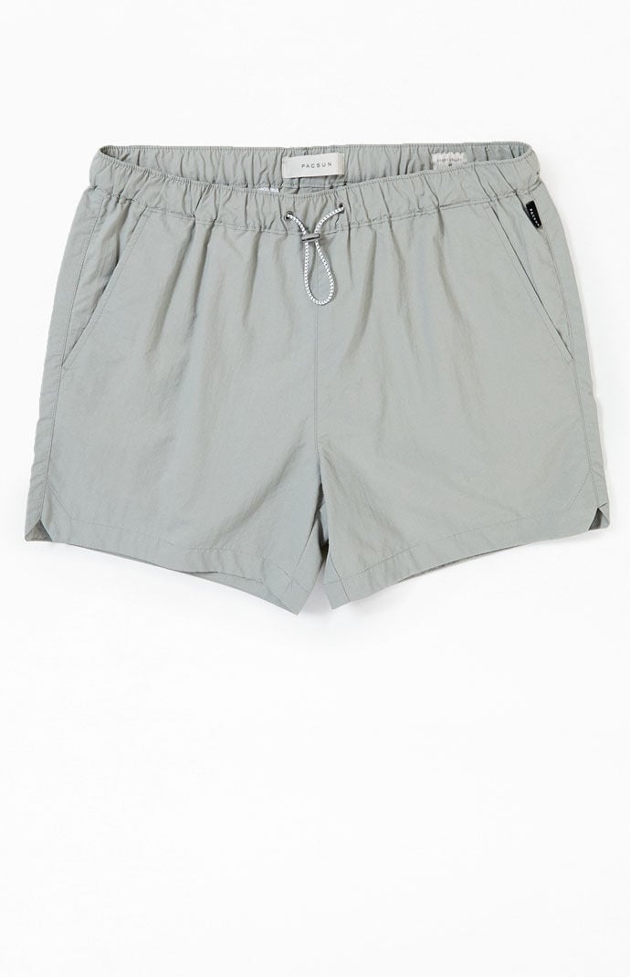 PacSun Gray Nylon Shorts | PacSun