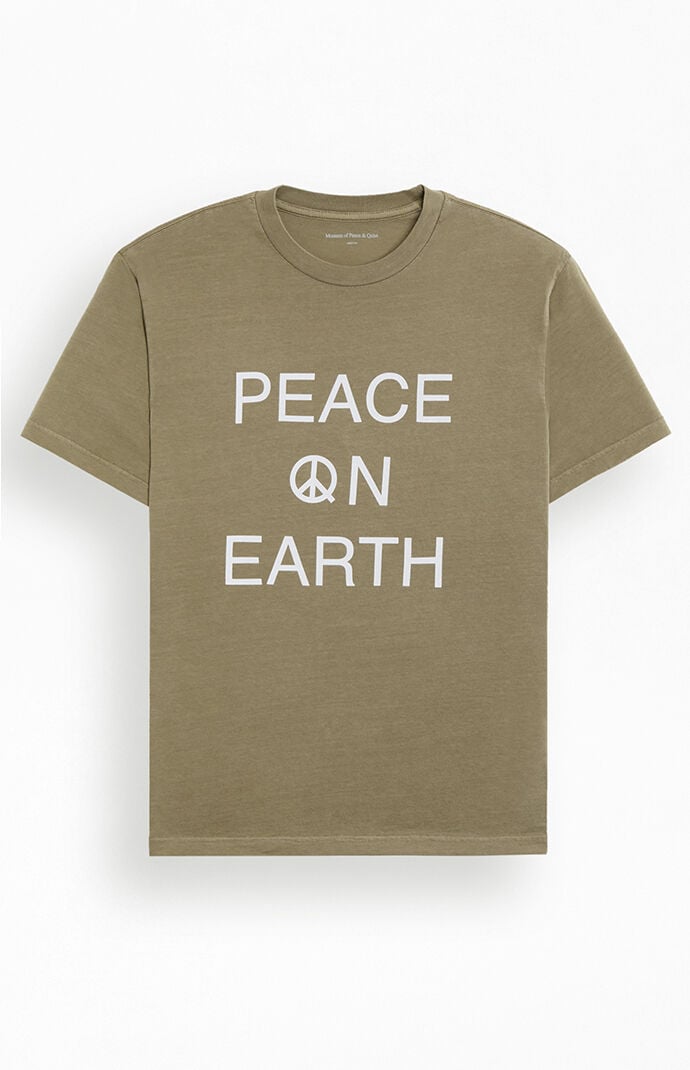 MUSEUM OF PEACE & QUIET Earth T-Shirt
