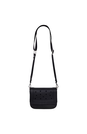 Black Classic Molded Crossbody Bag image number 9