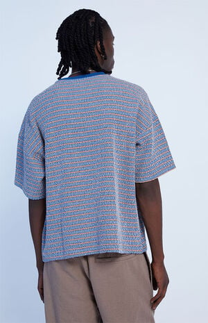 Textured Cropped Oversized T-Shirt image number 3
