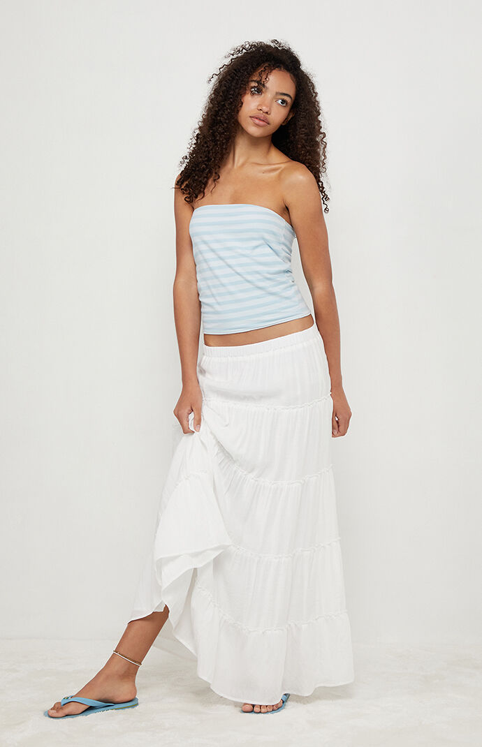 Your Favorite Tiered Maxi Skirt