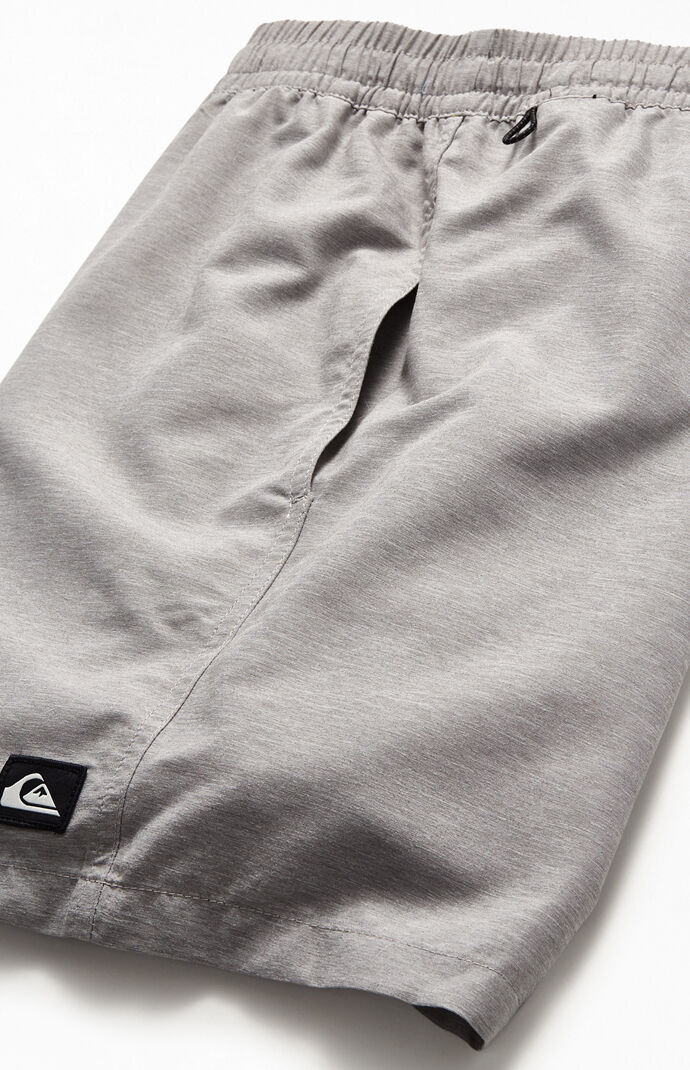 Gray Everyday 17" Swim Trunks