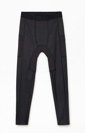 Active Black Compression Tights image number 1