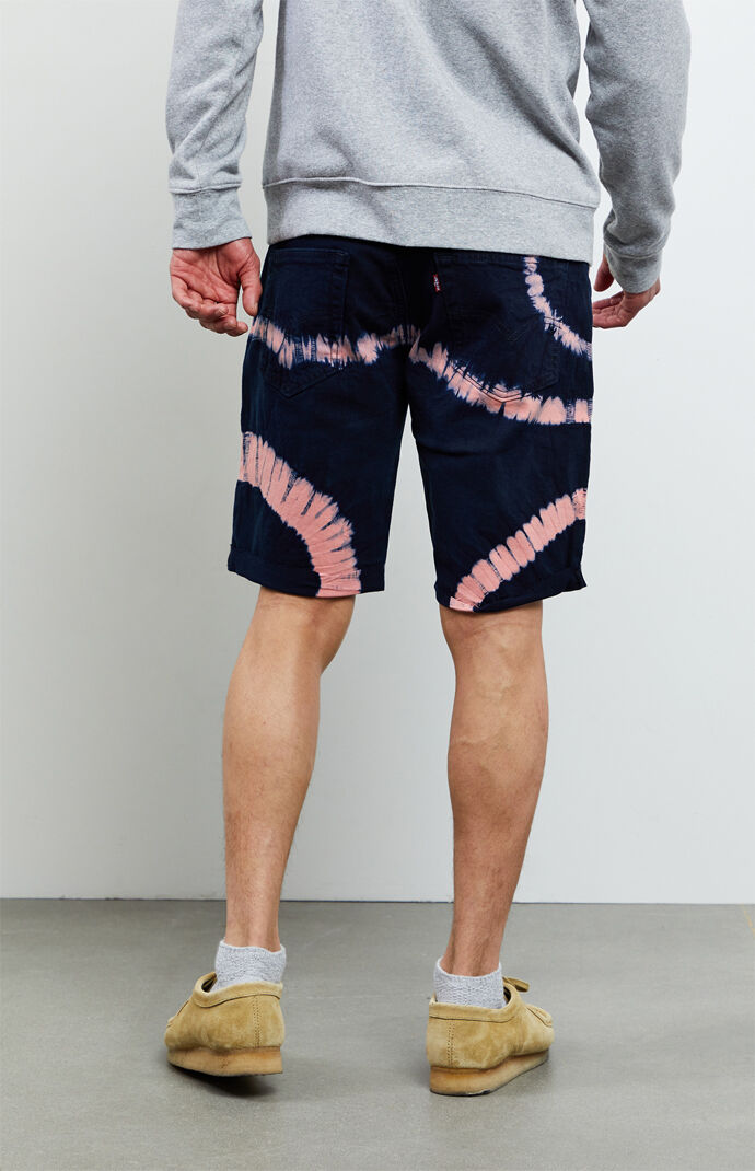 511 Tie-Dyed Cut-Off Denim Shorts