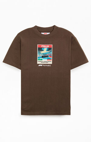 x Pacsun Monza Italy Poster T-Shirt image number 1