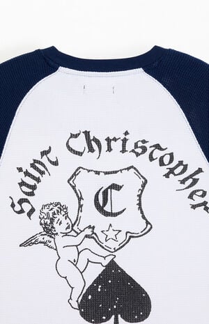 Cherub Crest Long Sleeve Thermal T-Shirt image number 5