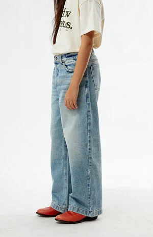 Baggy Jeans Light Indigo image number 3