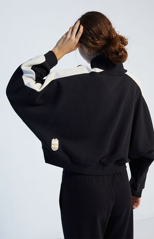 Recycled Chic Ski Mock Neck Sweatshirt image number 3