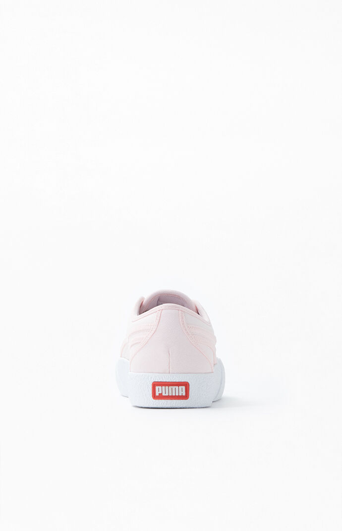 Love Pink Canvas Sneakers