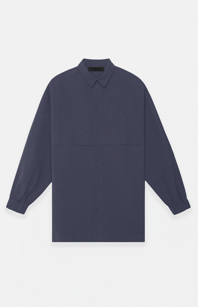 ジャケット・アウター FEAR OF GOD ESSENTIALS/NYLON OVERSHIRT Fear of God Essentials Marine Military Nylon Overshirt