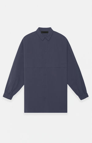 Marine Military Nylon Overshirt Jacket image number 1